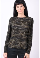Bluza Dama Only Onllova Puff Kalamata Rebel Zebra